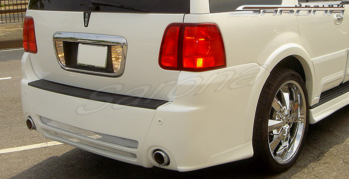 Custom Lincoln Navigator Rear Bumper  SUV/SAV/Crossover (2003 - 2006) - $890.00 (Part #LC-001-RB)